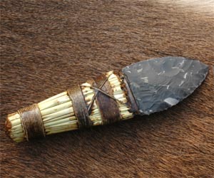 Beaker dagger, made for new Museum at Cheddar Gorge